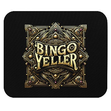 Discover Bingo Yeller 5 Mouse Pads