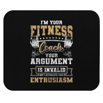Discover Trainer Workout Bodybuilder Studio Mouse Pads