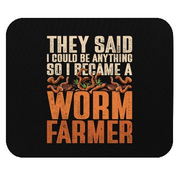 Discover Worm Farming Vermiculture Mouse Pads