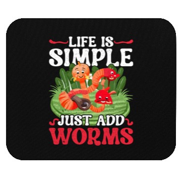 Discover Vermiculture Worm Farming Mouse Pads