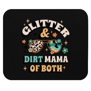 Discover Chic Messy Mom Vibes Mouse Pads