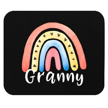 Discover Granny Rainbow Grandma Grand Mouse Pads