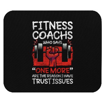 Discover Fitness Instructor Workout Motivation Mouse Pads