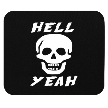 Discover Stone Cold skull hell yeah Mouse Pads