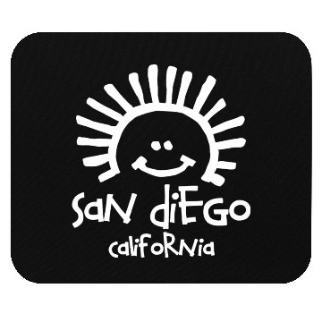 Discover San Diego California Sun Souvenirs Gifts Mouse Pads