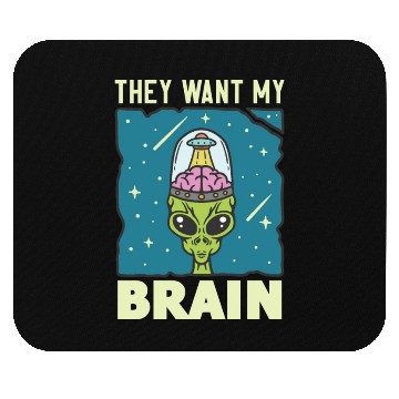Discover Alien, Aliens, UFO, UAP, Space Unknown Flight Mouse Pads