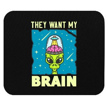 Discover Alien, Aliens, UFO, UAP, Space Unknown Flight Mouse Pads