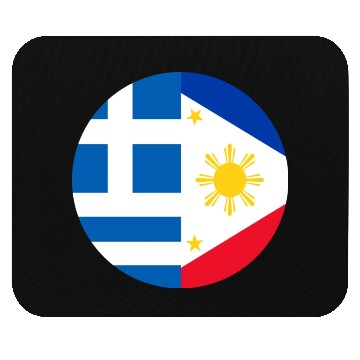 Discover Greek Filipino flags Mouse Pads
