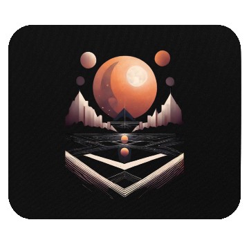 Discover Eclipse Illusion Mouse Pads