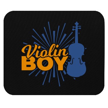Discover Violin Boy Mouse Pads
