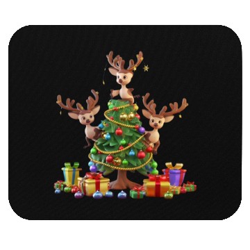 Discover Christmas tree Mouse Pads