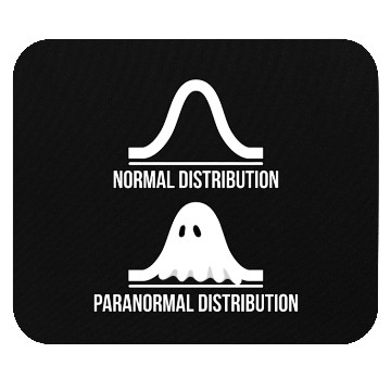 Discover Halloween Normal Distribution Paranormal Math Mouse Pads