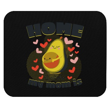 Discover Avocado Mama Embrace Mouse Pads