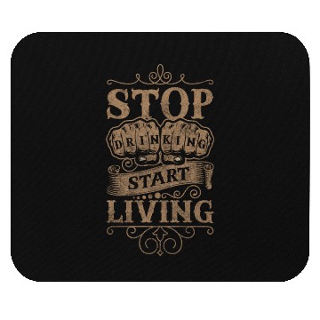 Discover Alcohol No Thanks Life Mouse Pads