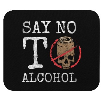 Discover Alcohol Quitting Drunkard New Start Mouse Pads
