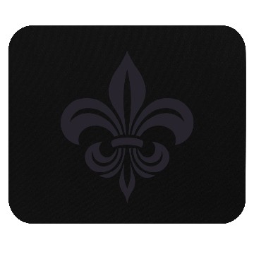 Discover Simple French lily Design Mouse Pads