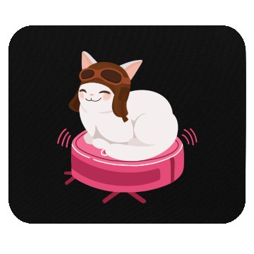 Discover Robot Vacuum Cleaner Cat Robot Mouse Pads