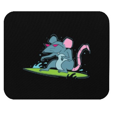 Discover Rat surfing Pet Rodent Mouse Pads