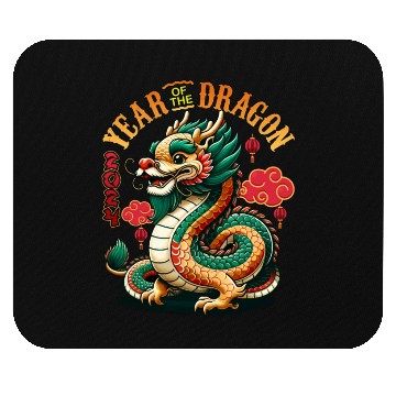 Discover Dragon Year 2024 Embrace Lunar New Year Prosperity Mouse Pads