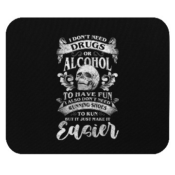 Discover Withdrawal Dependent New Life Marijuana Mouse Pads