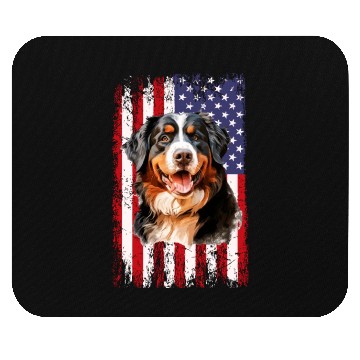 Discover bernese mountain dog Mouse Pads