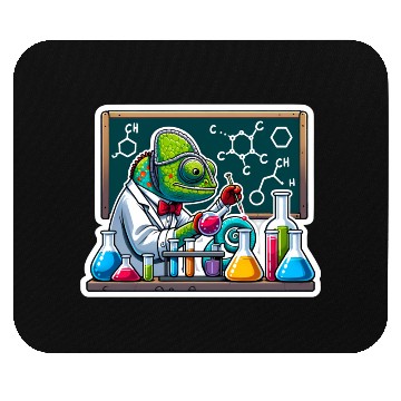 Discover Chemical Chameleon Mouse Pads