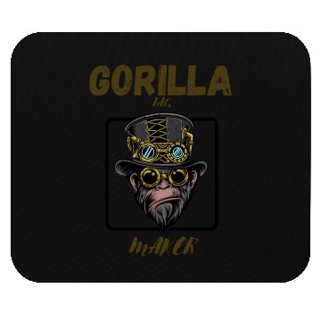 Discover Mafia Gorilla Gifts for Gorilla Monkey Mouse Pads