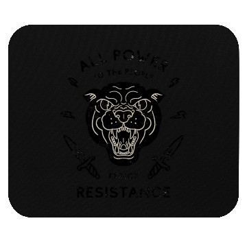 Discover Black Panther All Power to the People Expect Mouse Pads
