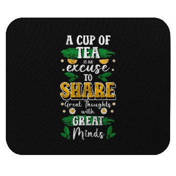 Discover Tea Lovers Cozy Teacup Drink Mouse Pads