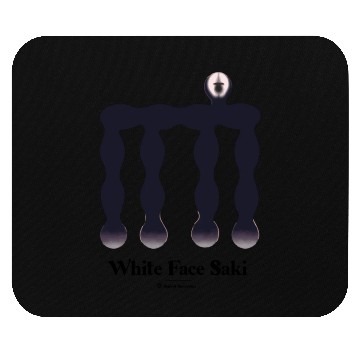 Discover Bold monkey print "whiteface saki" Mouse Pads