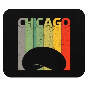 Discover Chicago Chicago Bean Cloud Gate Mouse Pads