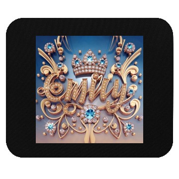 Discover Emily With the crown Mouse Pads