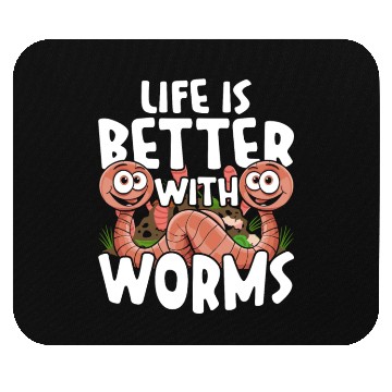 Discover Worm Farming Vermiculture Mouse Pads