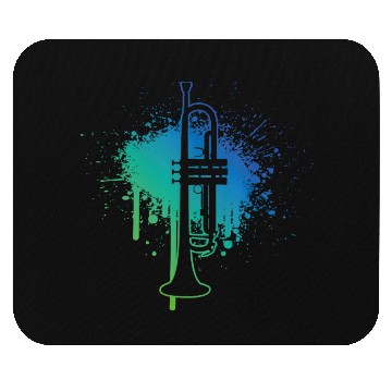 Discover Trumpet Stripe Mouse Pads
