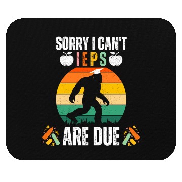 Discover Humorous Sasquatch Graduation Design Mouse Pads