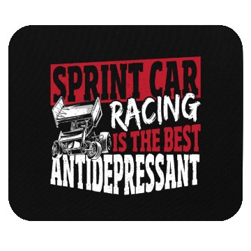 Discover Sprint Car Racing Is The Best Antidepressant Mouse Pads
