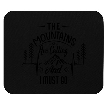 Discover The Mountains are Calling | hiking | wanderlust Mouse Pads