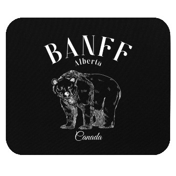 Discover Banff Alberta Alberta's Rockies Souvenir Mouse Pads