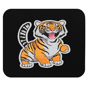 Discover tiger design 1 Mouse Pads