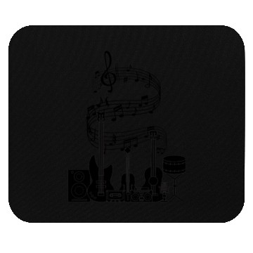 Discover Nature Guitar Mouse Pads