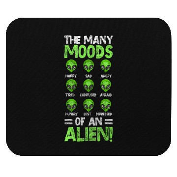 Discover Alien Space Earthling Mars Mouse Pads