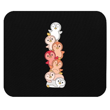 Discover Paragirl Flag Pride Lgbtq Cute Penguin Stack Mouse Pads