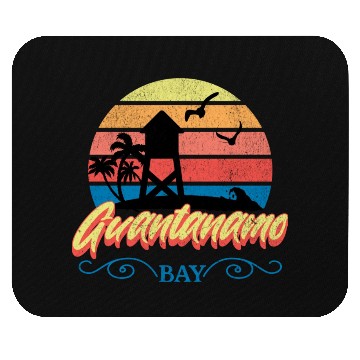 Discover Guantanamo Bay Vacation Mouse Pads