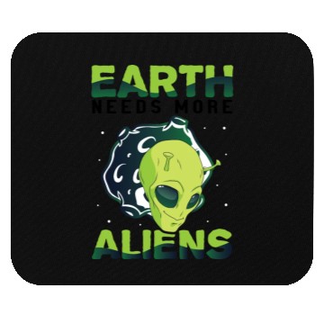Discover Alien, Aliens, UFO, UAP, Space Unknown Flight Mouse Pads