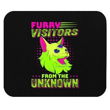 Discover Alien, Aliens, UFO, UAP, Space Unknown Flight Mouse Pads
