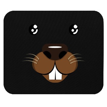 Discover Groundhog Face Rodent Groundhog Day Mouse Pads