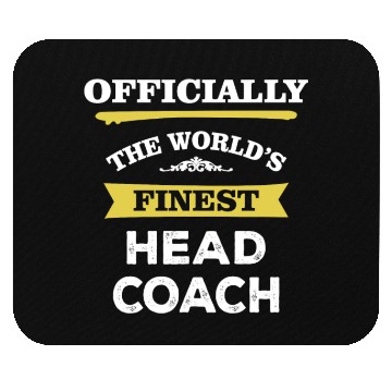 Discover The World's Finest Head Coach Mouse Pads