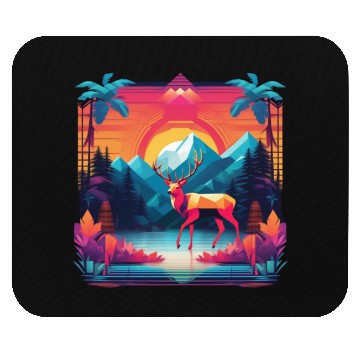 Discover Palm Pixels Paradise Mouse Pads