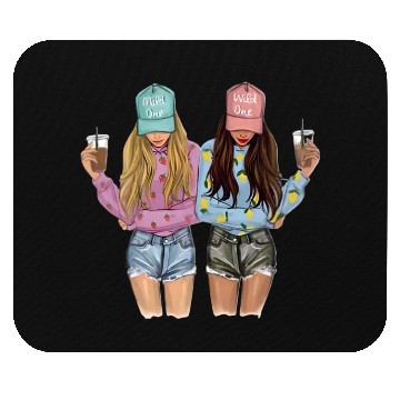 Discover Best Friends Girlfriends Mild One Wild One Mouse Pads