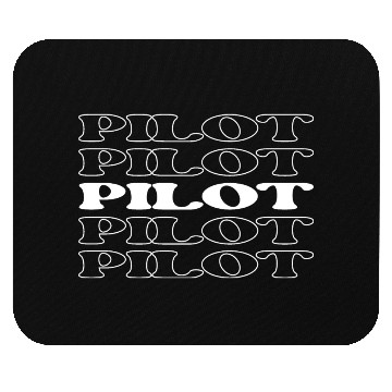 Discover Pilot Aviator Aircraft Commander Airman Flier Mouse Pads